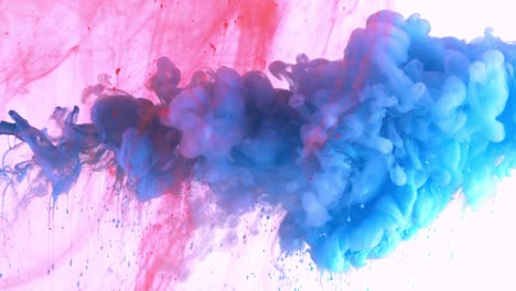 mezcla mágica de colores de tinta