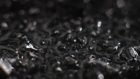 silver fillings close-up