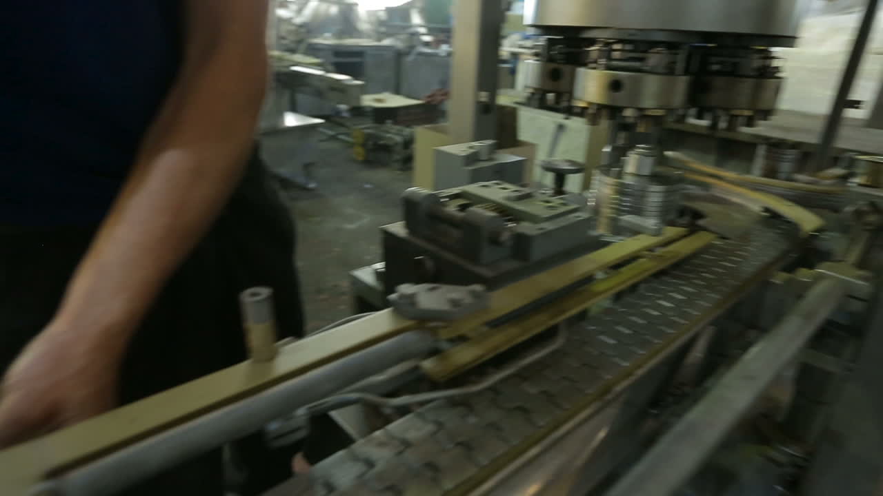 Manufacture technician worker at factory