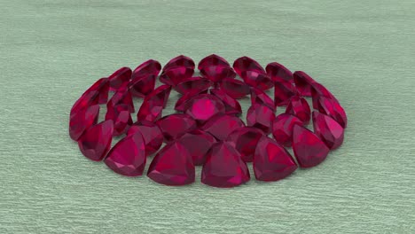 rubies on seamless loop