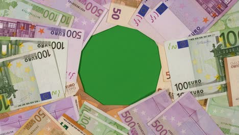 euro-bankbiljetten valuta, geld en financiële achtergrond