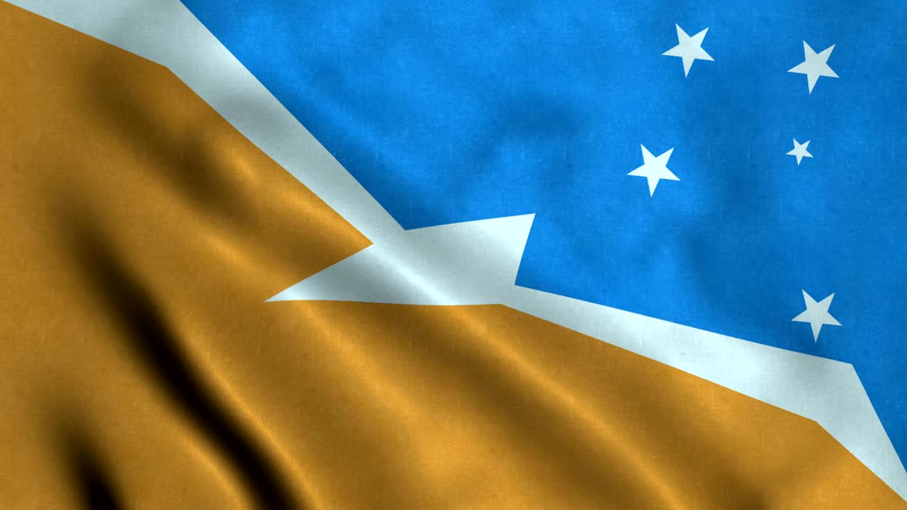 아르헨티나 안타르티카의 4k 무결 루프 발