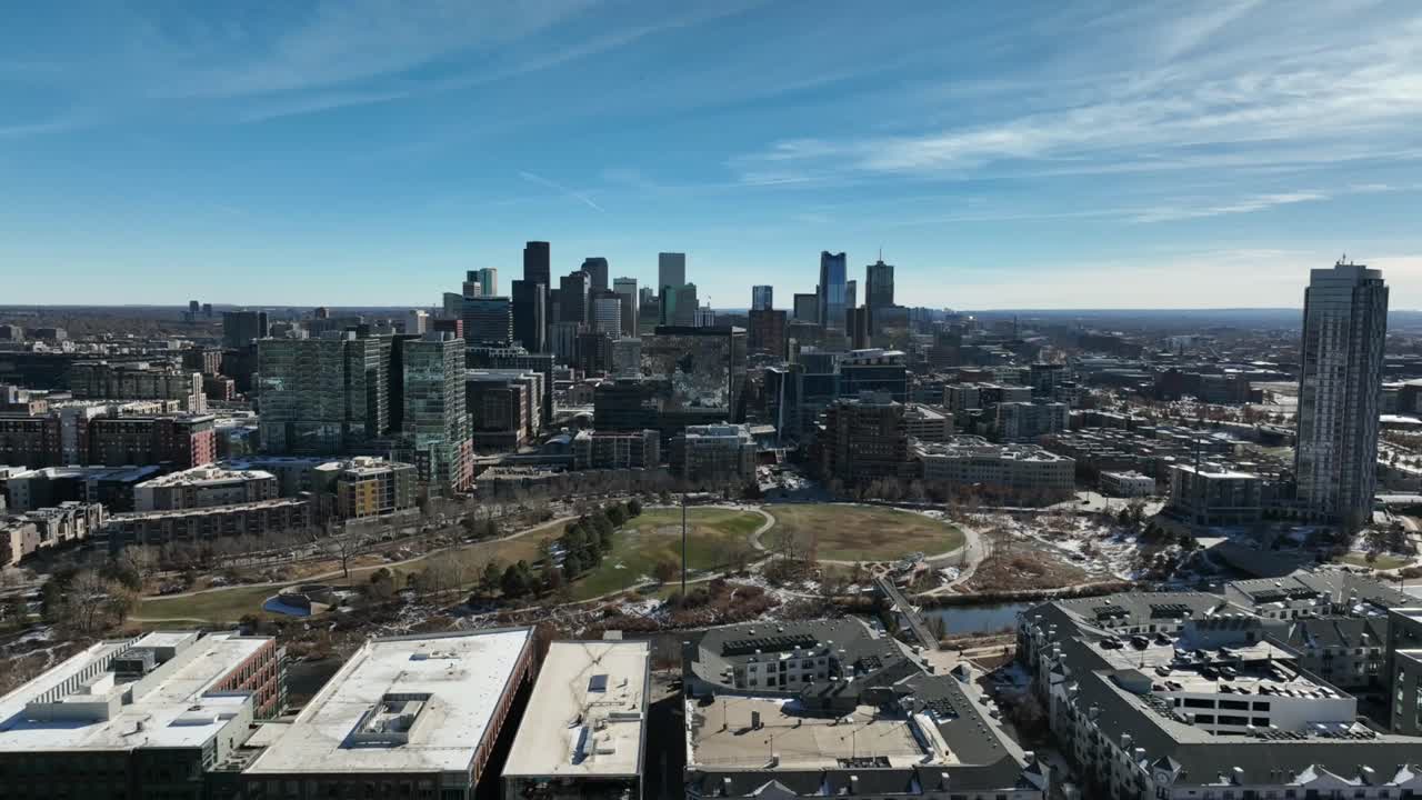 Denver, drone a metà inverno