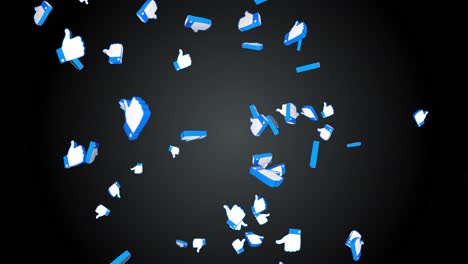 animated thumbs up and down icons