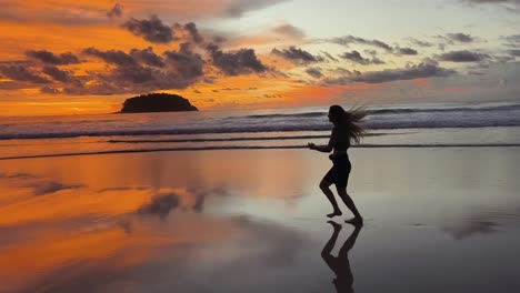 sunset beach run