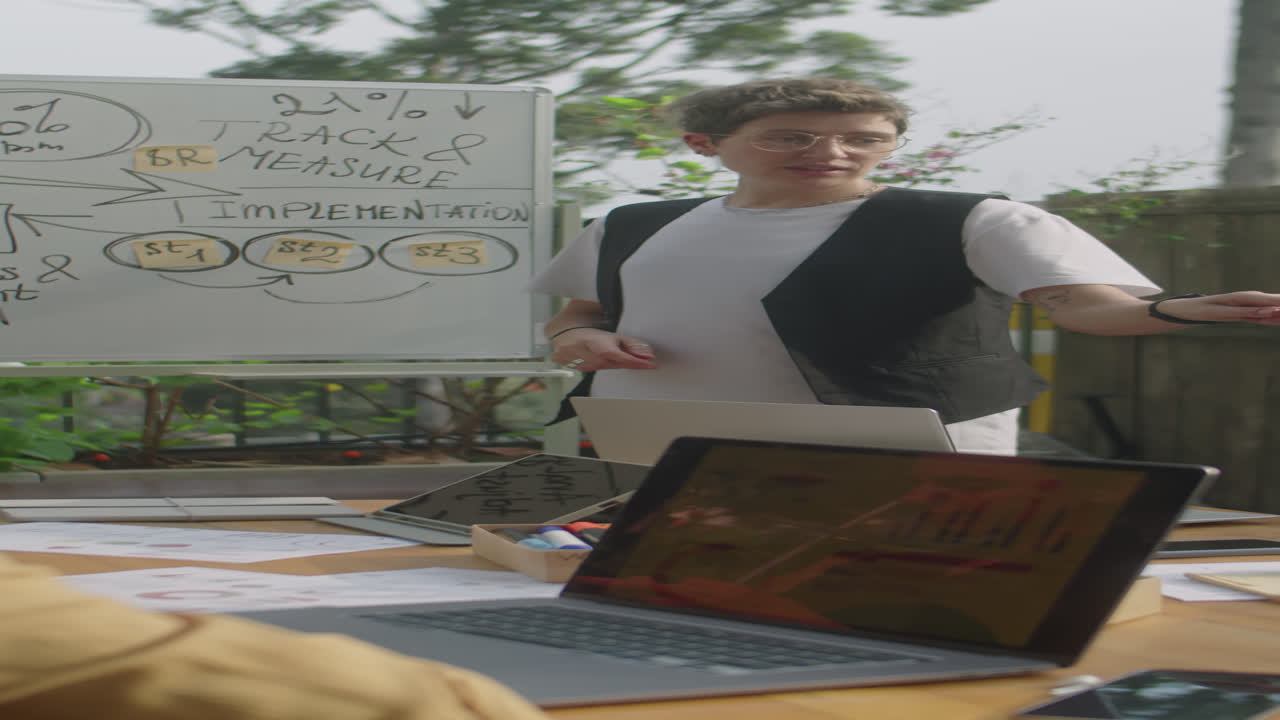 Business Presentation and Strategy Meeting