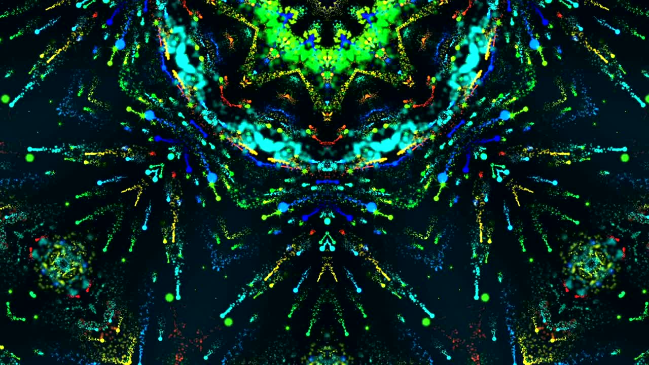 fondo de partículas elegantes