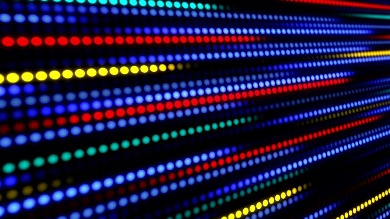 fondo de la bola con led