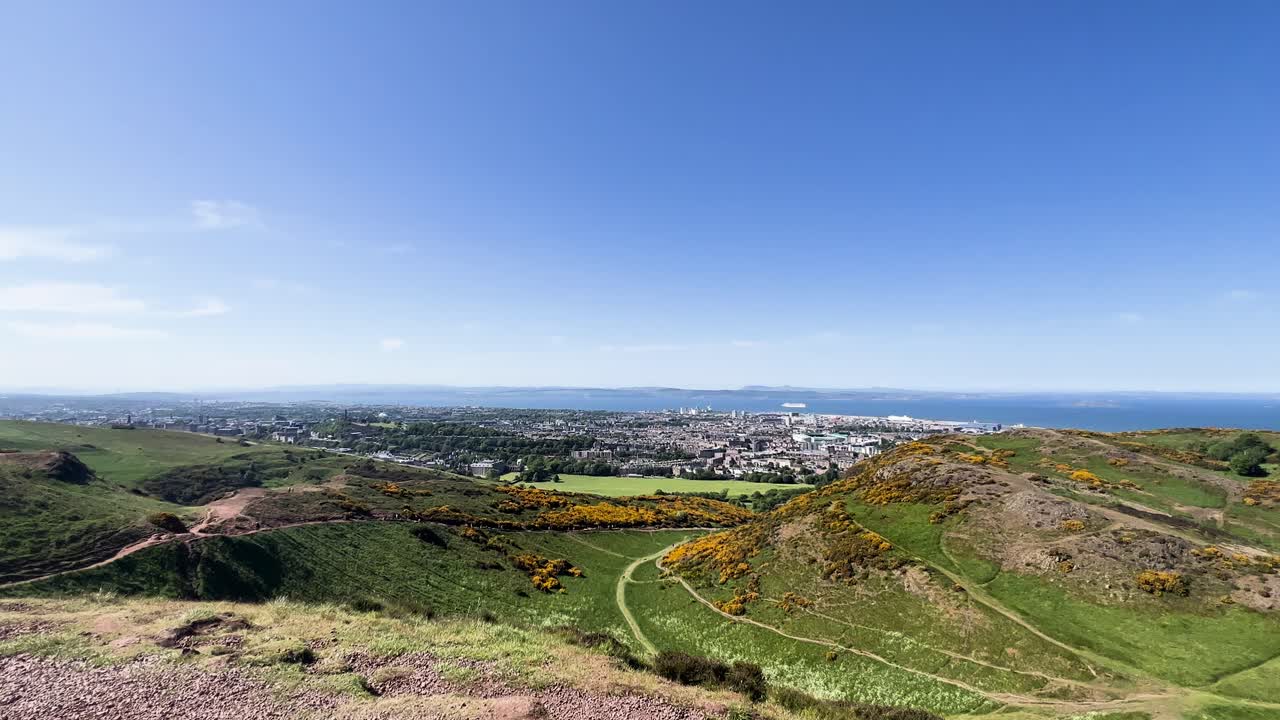 Edinburgh Arthur's Seat Panoramic Viewpoint