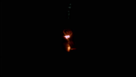 Bright Welding Sparks and Light in Darkness