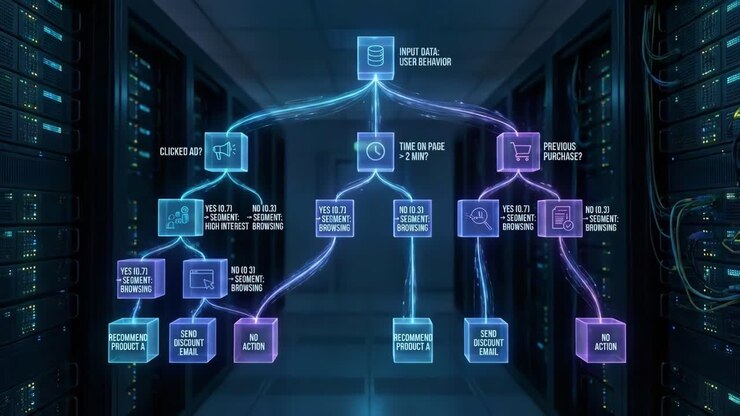 Dataflowdiagram over kunderejsen