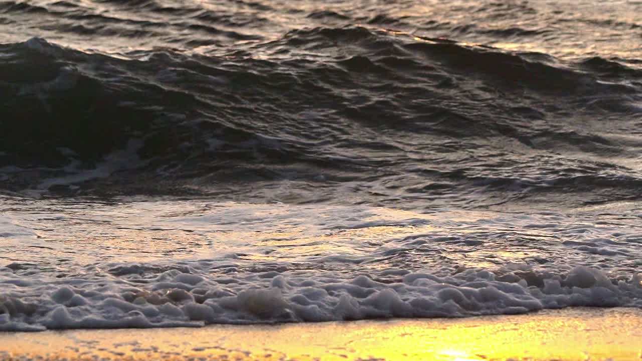 mordialloc 해변의 일몰