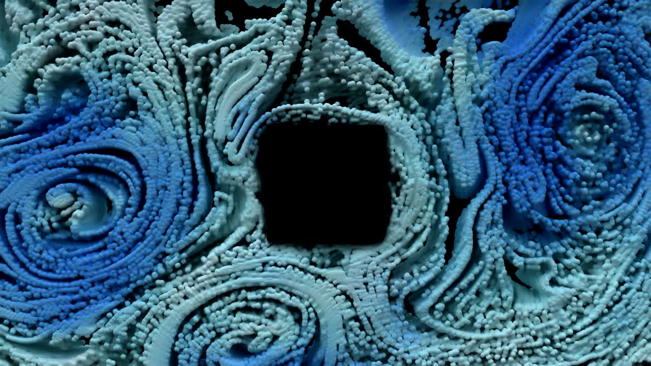 Playful square logo reveal.