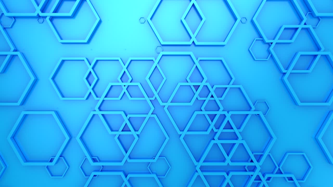 fondo de hexágonos animados