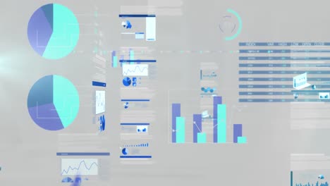 Animación-Del-Procesamiento-De-Datos-Sobre-Fondo-Blanco