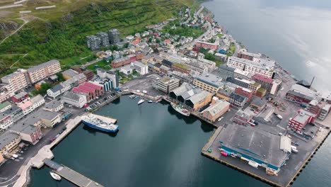 hammerfest city, finnmark, norway