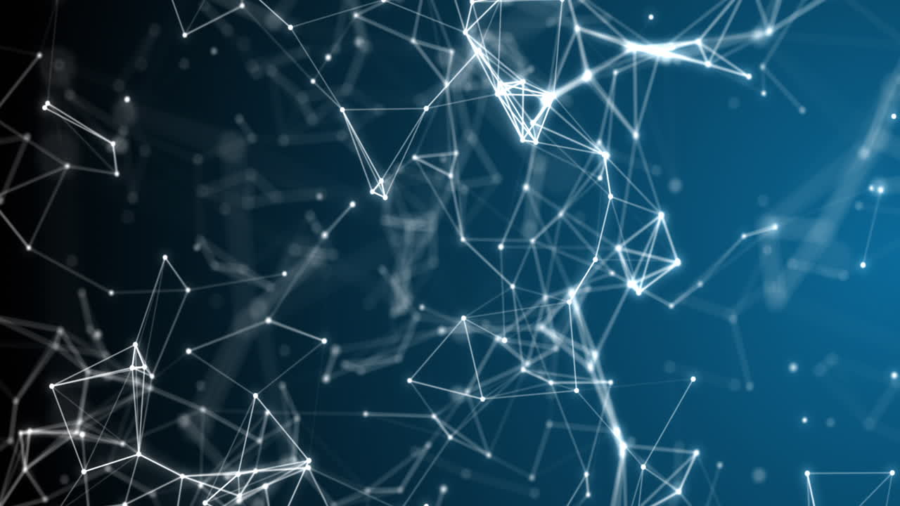 Animation of detailed plexus structure 4k