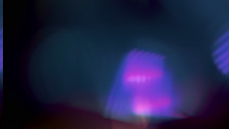 efecto de brillo de la lente de superposición de luces bokeh. bucle sin costuras