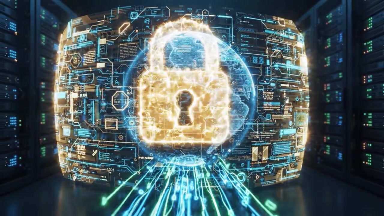 Dynamic Data Protection: A Transformation from Global Connectivity to Secure Encryption in a Digital Environment Represented by Advanced Visual Effects