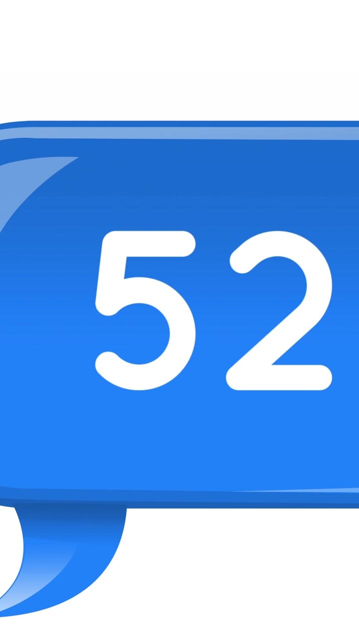 Chat box with numbers 4k