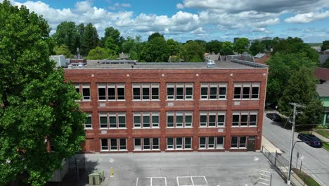 brick school in america