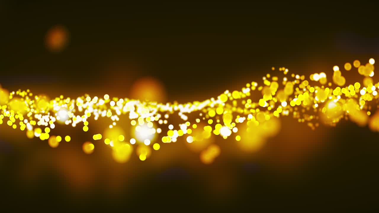 추상적인 날아다니는 입자 먼지 애니메이션 (vj seamless loop)