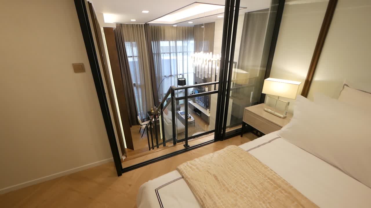 고급스러운 듀플렉스 아파트 장식 연습