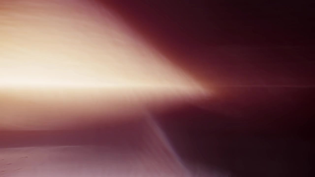 Sobreposição de Transição Abstrata de Vazamento de Luz Vermelho e Roxo