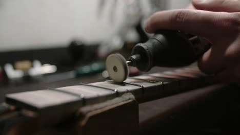 guitar fretboard repair