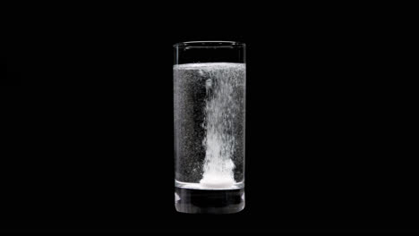 tablet dissolving in water