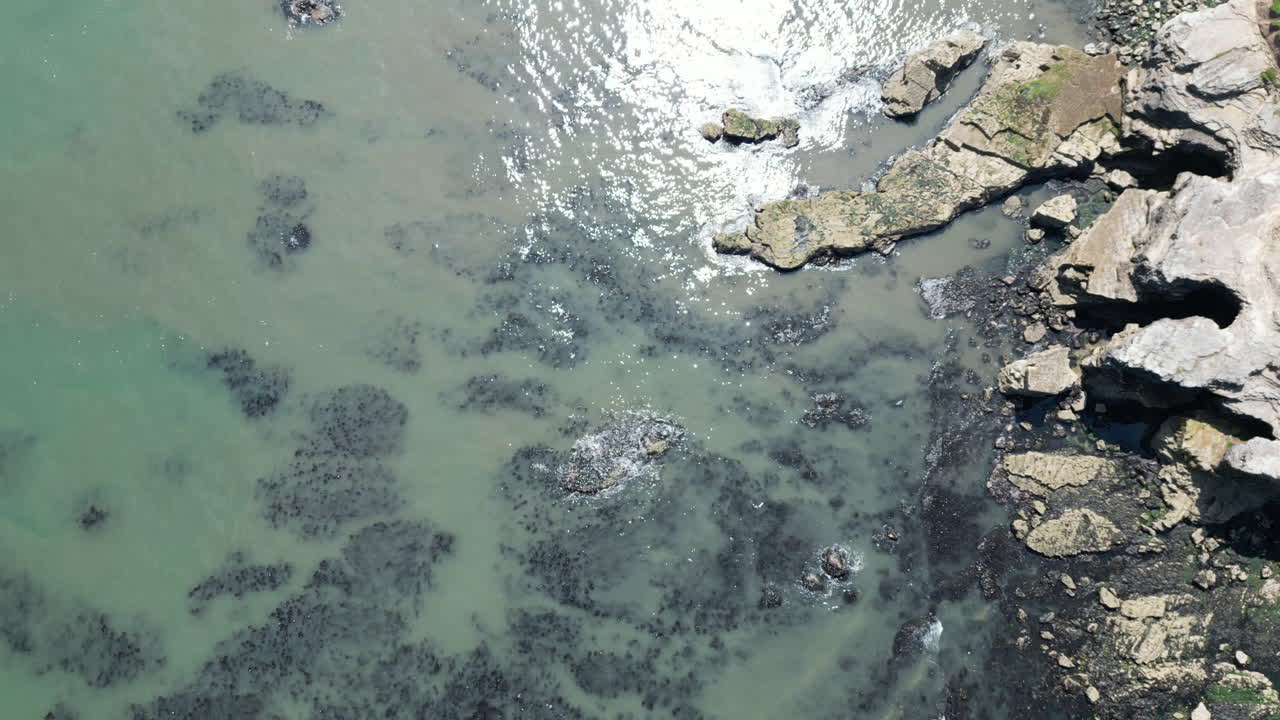 Garis Pantai Inggris Raya dari Drone Udara