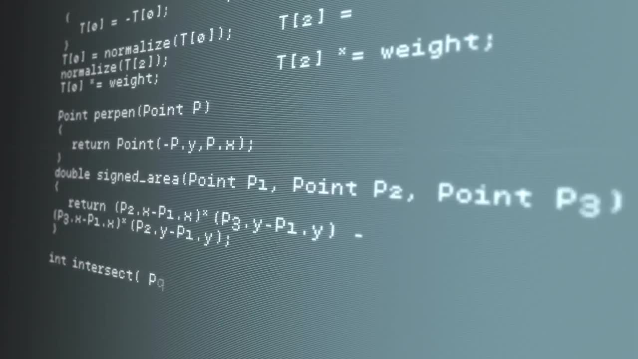 Digital animation of encoding