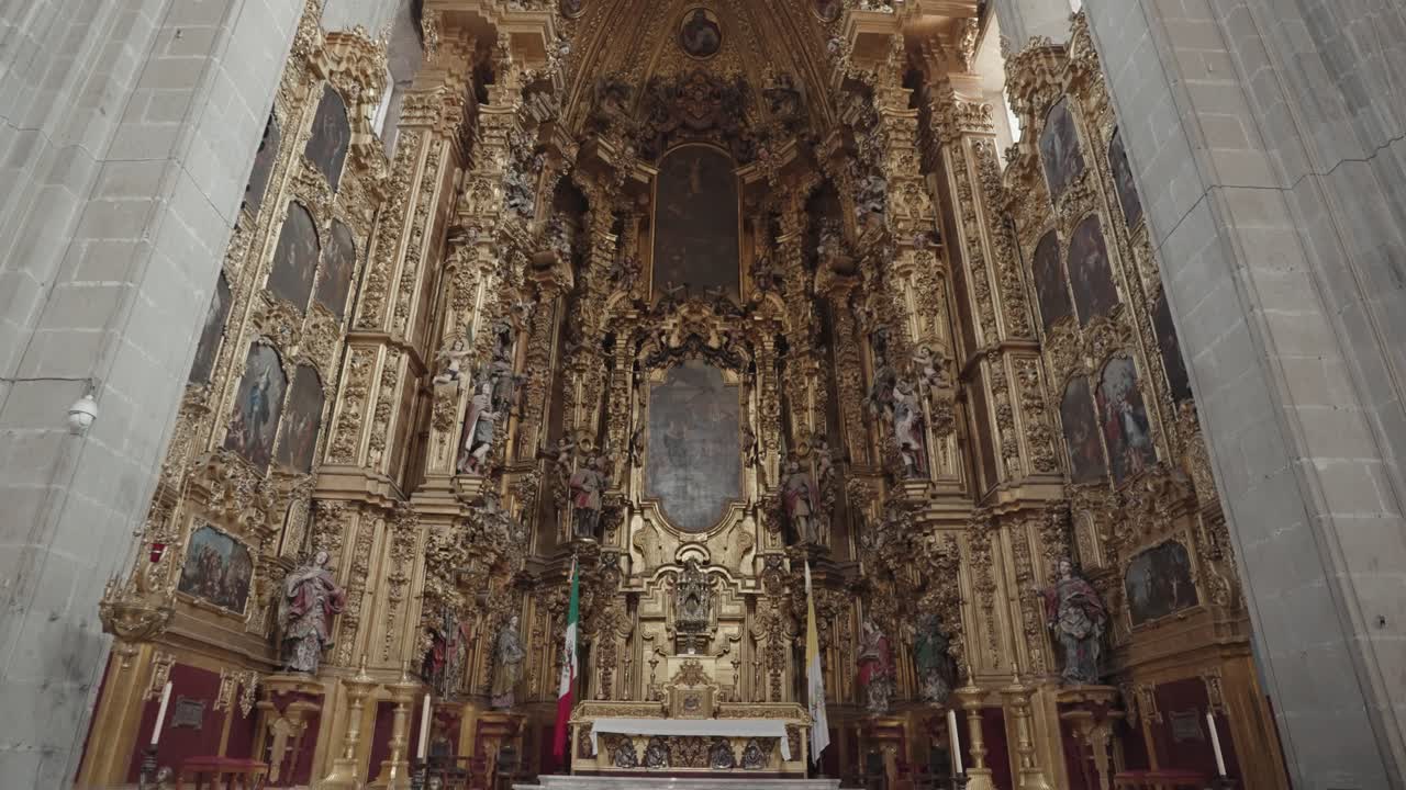 Ornate Church Altar