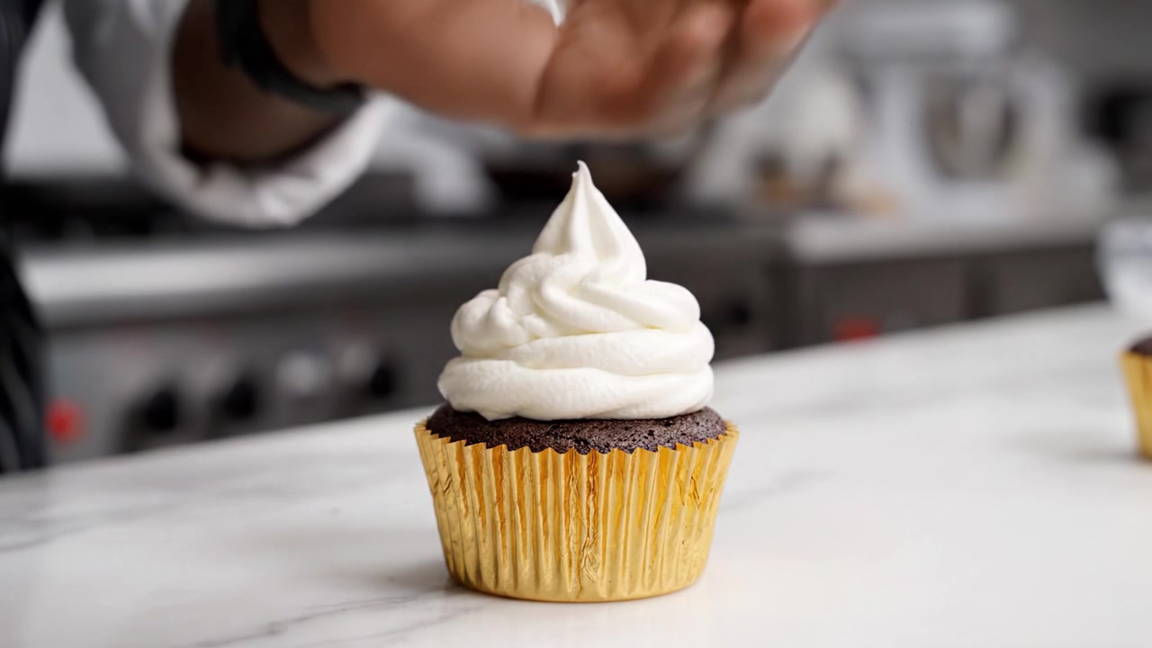 Un viaggio passo dopo passo per creare un cupcake perfetto: dalla glassatura al capolavoro finale di zucchero