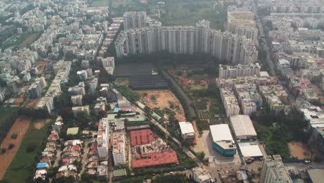 a cinematic footage of bengaluru's most famous area electronics city phase 1 during early morning