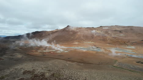 hverir hverarönd: iceland's aerial treasure