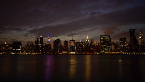 amazing new york sunset timelapse from staten island