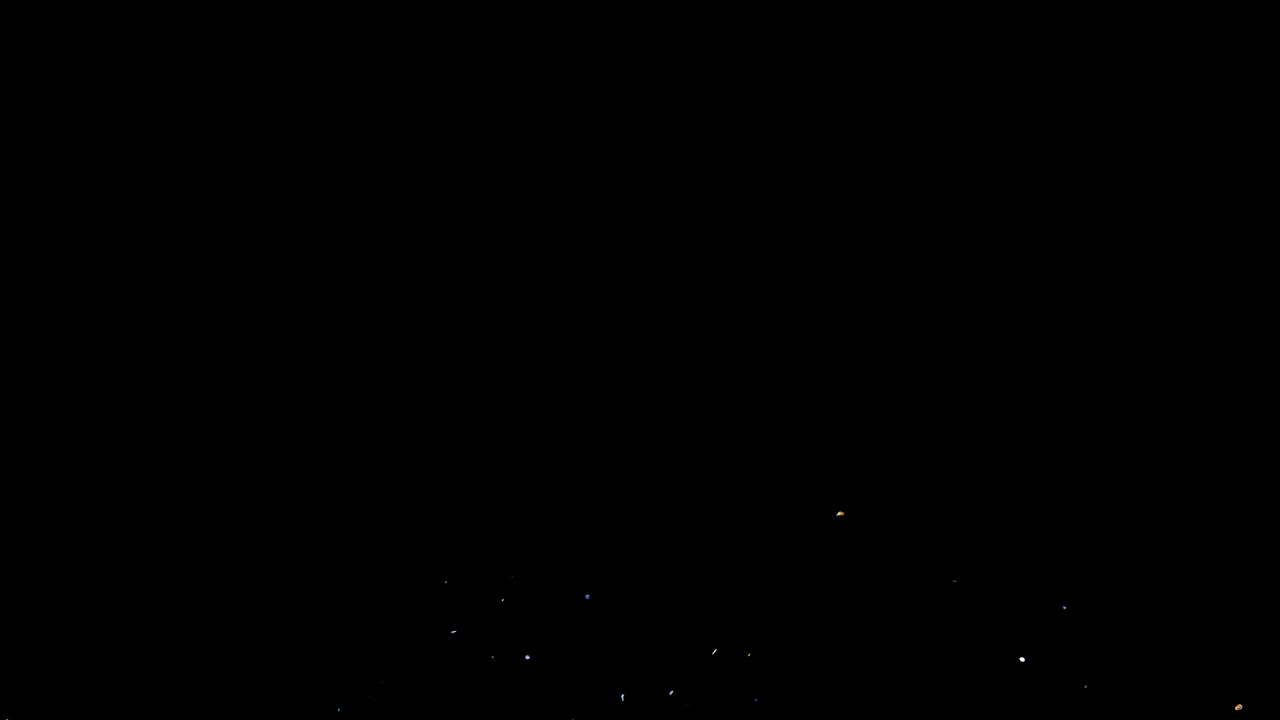 다채로운 콘페티가 화면 에 폭발하여 4k에서 분리 된 알파 채널과 녹색으로