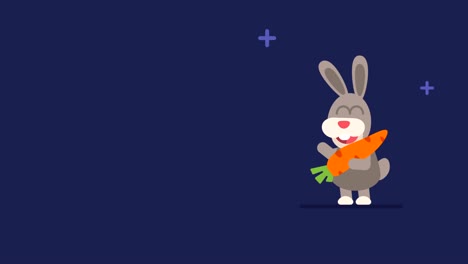 liebre y estrellas parpadeantes personaje animal gracioso horóscopo chino