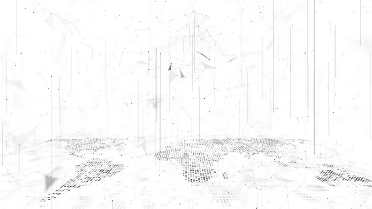 Earth globe plexus motion background global map rotating digital world cyber digital technology