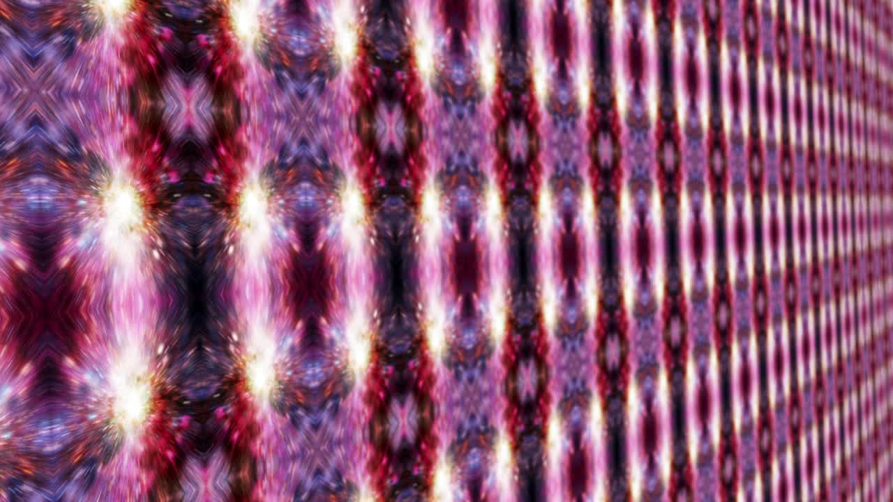 abstract 3d perspectiva bucle de movimiento de hipnótico psicodélico colorido caleidoscópico mandala matriz vertical. 4k vj movimiento bucle de fondo. sin costuras sin fin de patrón de animación con colores de gradiente moderno