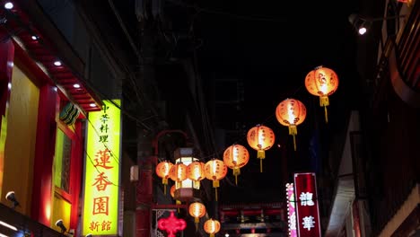 the beautiful view in yokohama chinatown