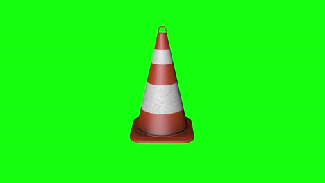 8 different animations 3d cone