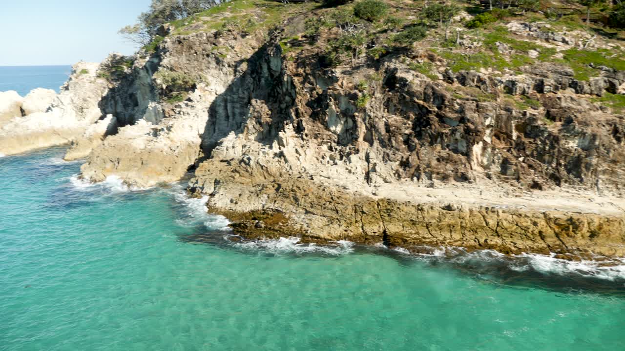 Kuzey Stradbroke Adası manzarası, Queensland Avustralya turistik yerleri