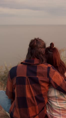 couple enjoying a view