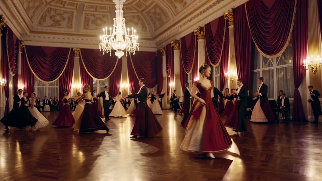 Elegant Ballroom Dance Event