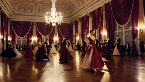 elegant ballroom dance event