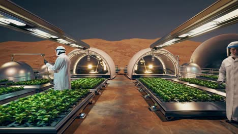 space farm on mars