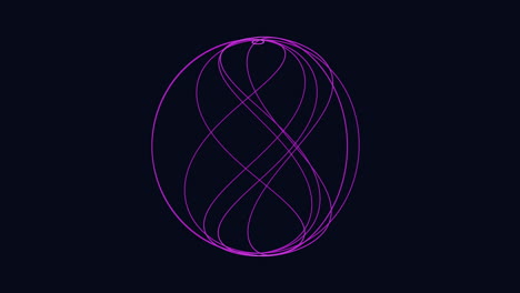 a minimalist line drawing of a circle depicted in the image, suitable for symbolizing various concepts like a planet, sphere, or as a decorative element in design