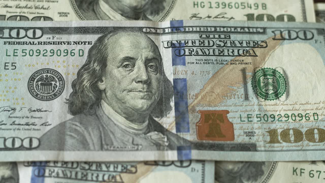 nuevo billete de 100 dólares de jefferson 4k
